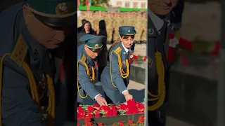 Митинг с возложением венков и цветов прошел на Аллее Героев в Гомеле
