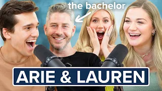 Arie & Lauren talk Bachelor proposal mistake, having twins and drama with Call Her Daddy | Ep. 15