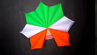 Tricolor Wallhanging Craft / Independence Day wall decoration idea / 15th August special craft#india