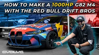 Building & Driving a 1000hp Widebody G82 M4 Drift Car - @redbulldriftbrothers Interview