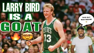 MY FIRST TIME WATCHING…Larry Bird ULTIMATE Mixtape!(REACTION) OMG😳HE CAN DO EVERYTHING