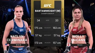 UFC 5: Battle of the Bantamweights - Katlyn Cerminara Faces Off Against Molly McCann