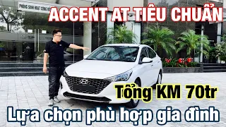 Hyundai Accent AT tiêu chuẩn - Lựa chọn hợp lý cho gia đình (Giá tháng 8)