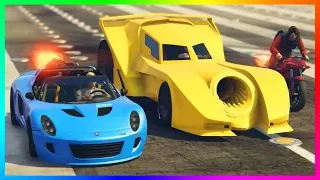 GTA 5  - VIGILANTE VS ROCKET VOLTIC VS OPPRESSOR - THE BEST ROCKET VEHICLE IN GTA 5 ONLINE!