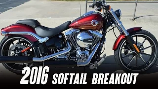 2016 Harley-Davidson® FXSB - Softail® Breakout® Velocity Red Sunglo