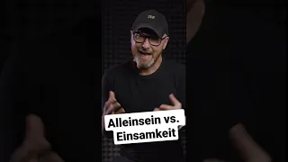 Alleinsein vs Einsamkeit in 30 Sekunden #shorts