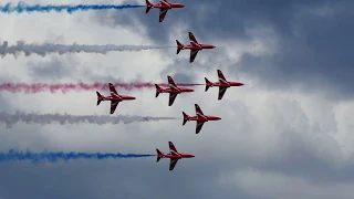 The Red Arrows at Sunderland Airshow 2018