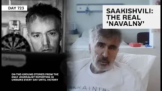 War Day 723: Amid Navalny Tributes, What About Saakishvili, Imprisoned and Standing for Ukraine?
