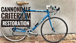 Cannondale Criterium Restoration