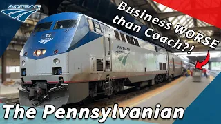 Amtrak's Pennsylvanian: When Business Class is WORSE than Coach!