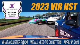 WTF? CRAZY, INSANE, TOTALLY NUTS - Spec Miata Racing Gone Wild - VIR HST 2023