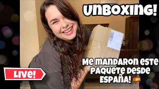 UNBOXING! Me mandaron un paquete desde España! 🇪🇸 🥰♥️🤗