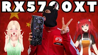 Дешевая RX 5700xt с Aliexpress за 10000 рублей! / тест рефаба Elsa RX5700xt в 2024 году