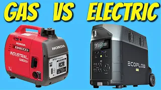 TESTING Gas vs Solar Generators - WHICH IS BEST?