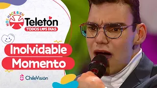 ¡INOLVIDABLE! Adrian Vega reaparece en Teletón con su nueva música a los 18 años | Teletón 2203