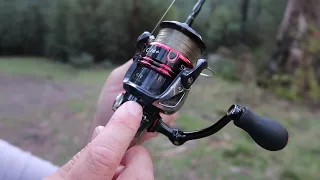 How to use the anti reverse on a fishing reel