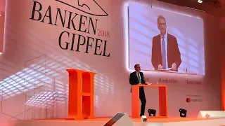 Handelsblatt Banken Gipfel 2018: Keynote & Interview Christian Sewing,  CEO Deutsche Bank