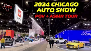 2024 Chicago Auto Show POV Walkthrough | ASMR