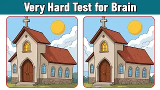 【Spot the 3 Differences】Brain training to improve your memory!