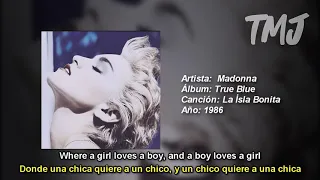 Letra Traducida La İsla Bonita de Madonna