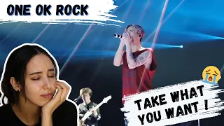 ONE OK ROCK Take What You Want (Live) Ambition Tour Japan Dome 2018 REACTION | Reaction Holic