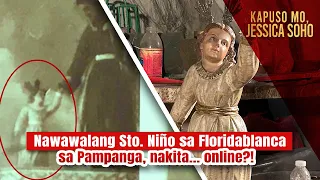 Nawawalang Sto. Niño sa Floridablanca sa Pampanga, nakita… online?! | Kapuso Mo, Jessica Soho