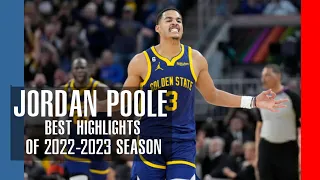 Jordan Poole's Insane 2022-2023 Highlights: From Downtown Swishes to Clutch Game Winners!