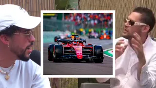 Bad Bunny y Janthony hablan de Formula 1
