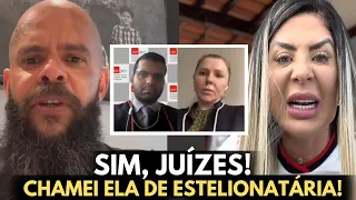 Audiência Judicial entre Pr Anderson Silva e Renallida, conhecida como "pastora do Pix"