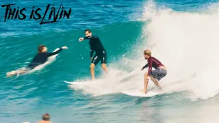 THE FIRST SWELL OF WINTER! NORTH SHORE SQUAD SURF SESH!