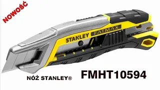 Nóż Stanley® FMHT10594 z innowacyjnym systemem łamania zużytego ostrza.