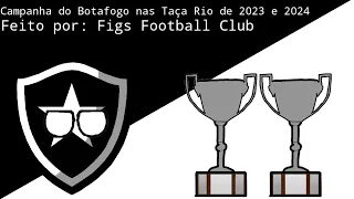 Campanha do Botafogo nas Taça Rio de 2023 e 2024 | Figs Football Club