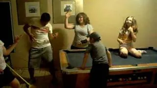 Pool table dancers