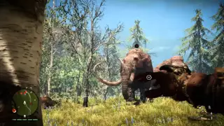 Far Cry Primal - Fast Way To Kill Elder Mammoths.