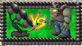 Plants vs Zombies | Doom Threepeater vs Doom Shroom vs Dr.Zomboss