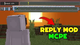 Official Replay Mod In Minecraft Pe | Replay Mod For Mcpe