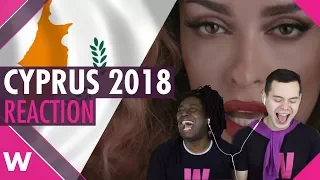 Cyprus: Eleni Foureira "Fuego" REACTION | Eurovision 2018