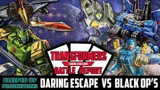 Transformers Trading Card Game (TCG) - DARING ESCAPE VS BLACK OP'S