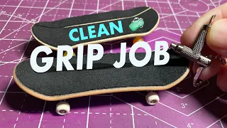 How to Put Foam Grip on a Tech Deck /Finger Board - DIY Tutorial