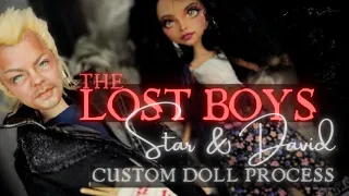 I Made Dolls of The LOST Boys 80's Movie! OOAK Repaint Custom Star & David