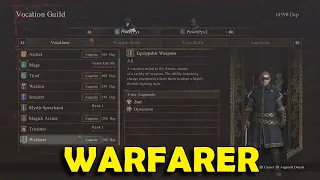 Dragon's Dogma 2 How to Unlock Warfarer Vocation - Jack of All Trades, Master of...All Trades Trophy