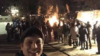 New Year 2018 in Tokyo at a Shinto Shrine