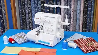 Janome T-34 - Обзор оверлока