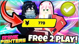 (Free To Play) How Fast Can You Go Noob To Pro In Anime Fighters? | Roblox