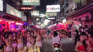 8K soi 6 Craziest Beautiful Girls Nightlife Pattaya Thailand Bars and clubs TreeTown Skaw Beach