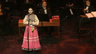 «Лучинушка», лирическая песня Московской области. Исполняет  Жабина Вероника