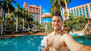 Visiting Atlantis' Water Park Aquaventure In The Bahamas For The First Time