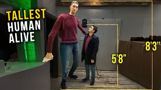 World’s TALLEST Man (8'3", 251 cm)