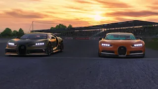 Bugatti Chiron Mansory Centuria 2023 vs Bugatti Chiron 2016 at Silverstone 67