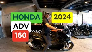 Honda ADV 160 2024 SRP 166,900 | SPECS | REVIEW | DEMO | KIRBY MOTOVLOG